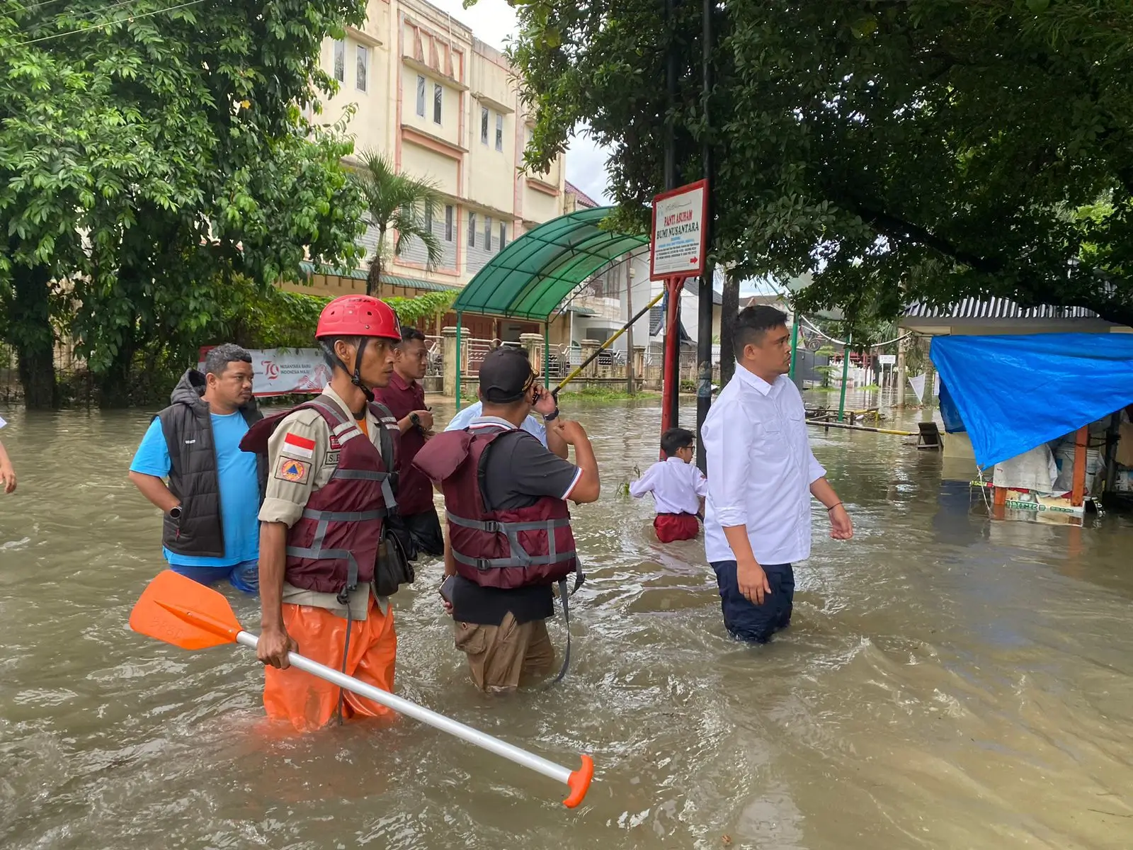 Banjir Merendam 172 Rumah di Kota Medan, Sumatera Utara